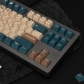 Earth Tones Martian GMK 104+26 Full PBT Dye Sublimation Keycaps Set for Cherry MX Mechanical Gaming Keyboard 87/104